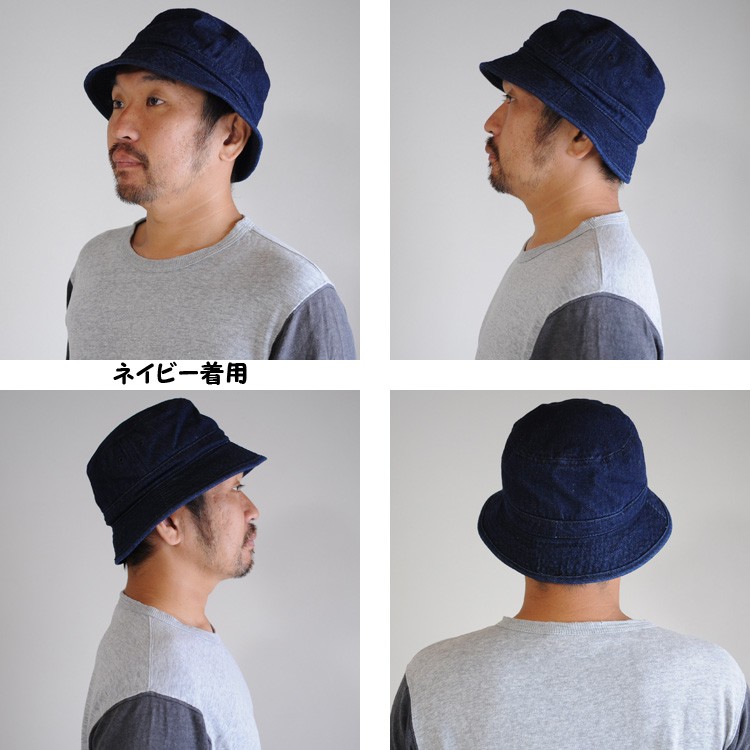 Grace Hats 帽子 バケットハット デニム メンズ レディース