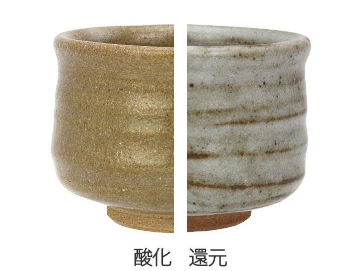 基礎釉薬　SK8　土灰釉　の色見本