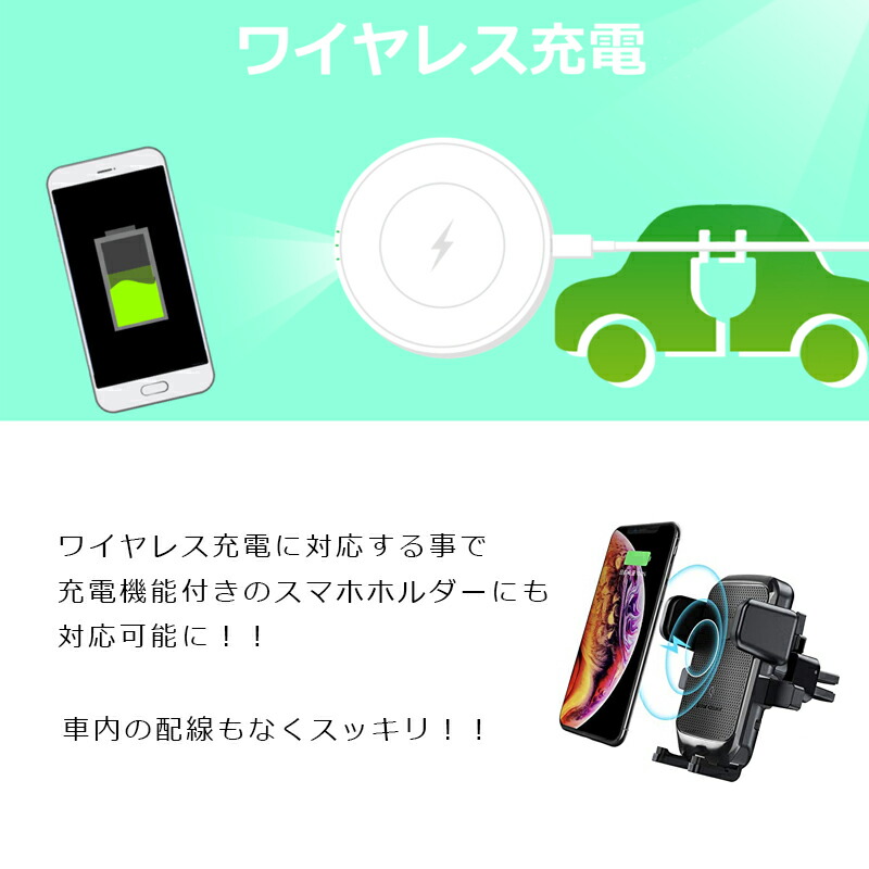 ワイヤレス充電レシーバー 置くだけで Qi チー 規格 USB スマホ対応ワイヤレスレシーバーシート Qiレシーバー ワイヤレス充電  Micro-USB端子対応