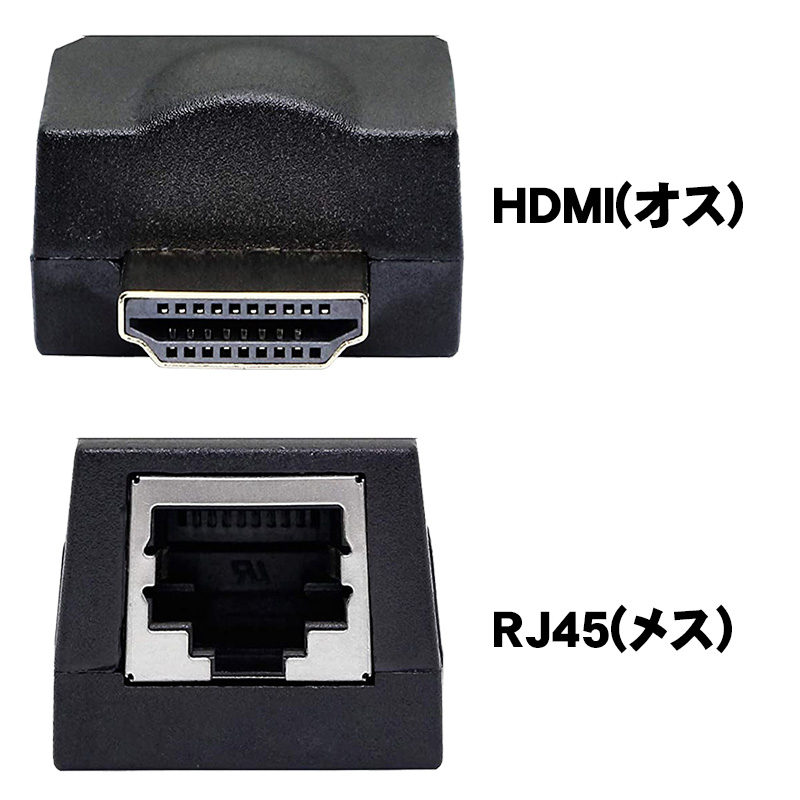 HDMI延長器 HDMIエクステンダー アウトレット商品 最大30m HDMI to RJ45 CAT 5e 6 LANケーブル対応 4K×2K 1080p 3D対応 HDMI送受信機 TX RX 変換アダプター｜tougen｜04