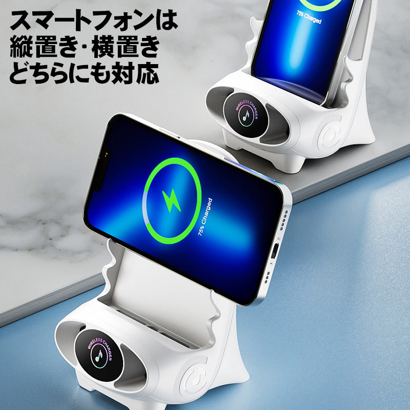 まふまふ　ラストチャンスアクリルボード　スマホスタンド　ワイヤレス充電器セット まふまふ 春夏秋冬スマホスタンド 2種 ＋ ワイヤレス充電器