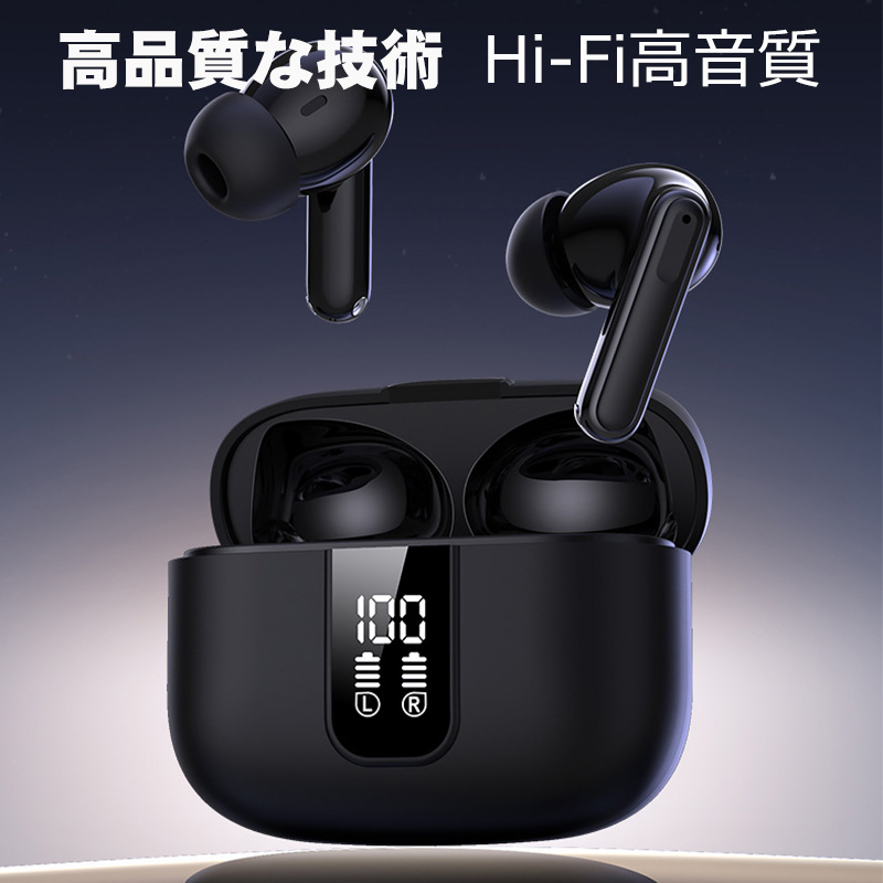 FitQ F-W5 ワイヤレスイヤホン ブラック OpenFit オープンイヤー型イヤホン - Shokz (ショックス) 日本