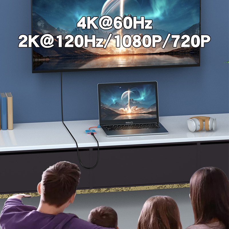 Switch Switch2対応 ドック 3in1多機能 HDMI TYPE-C USB PD充電
