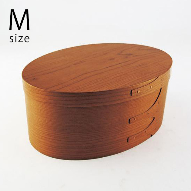 収納ボックス ふた付き 持ち運び 天然木製 シェーカースイングハンドル