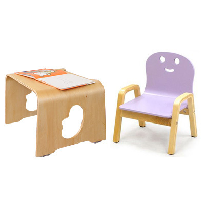 【新品未使用品】子ども用テーブル 椅子セット 木製 キッズデスク キッズチェア おもちゃ収納 キッズ テーブルセット 木製 ロータイプ にっこり デスクチェアセット