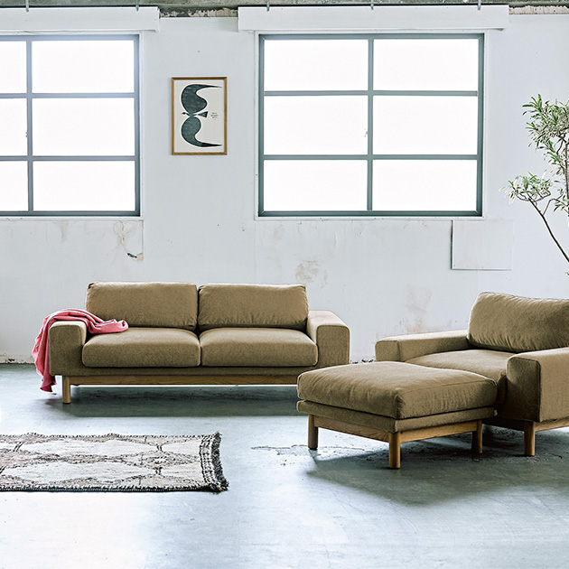 ソファー ソファ 2人掛け 2人用 SIEVE シーヴ bulge sofa バージュ
