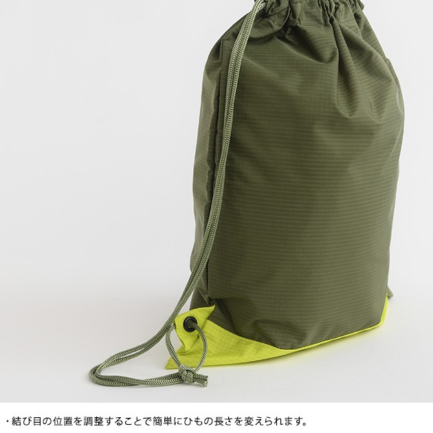 OCEAN＆GROUND オーシャンアンドグラウンド  ナップサック CAMP DAY   バッグ リュック キッズバッグ お出かけ 習い事 軽い 薄い スポーツバッグ 子ども用 アウトドア  