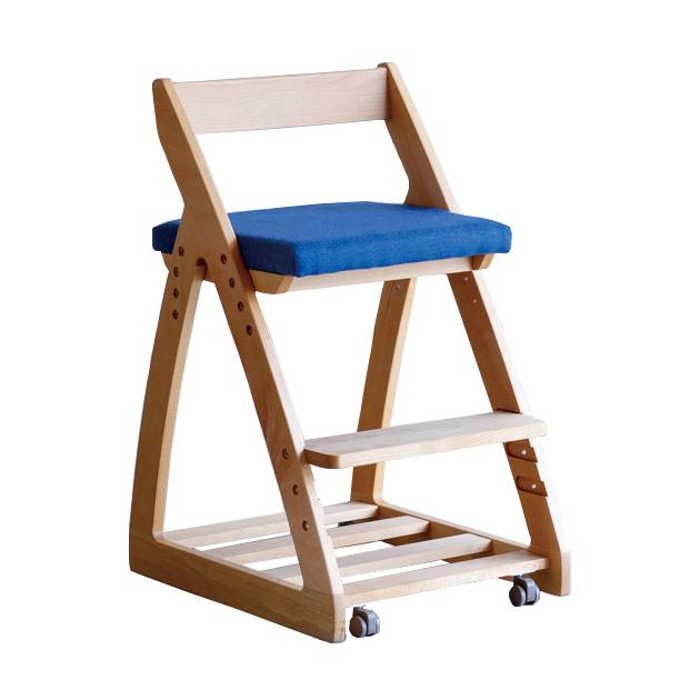 学習椅子 木製 学習チェア リビング学習 椅子 高さ調整 杉工場 REO レオ キッズチェア 日本製｜tougenkyou｜03