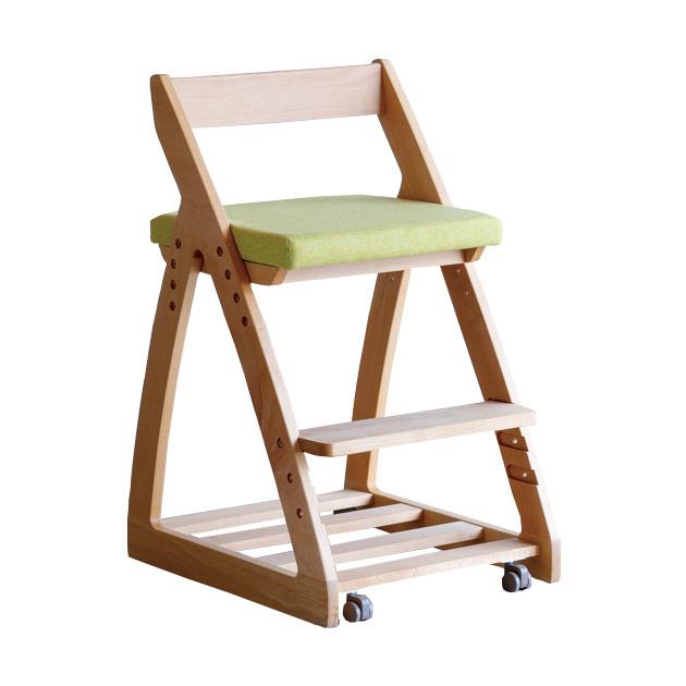 学習椅子 木製 学習チェア リビング学習 椅子 高さ調整 杉工場 REO レオ キッズチェア 日本製｜tougenkyou｜04