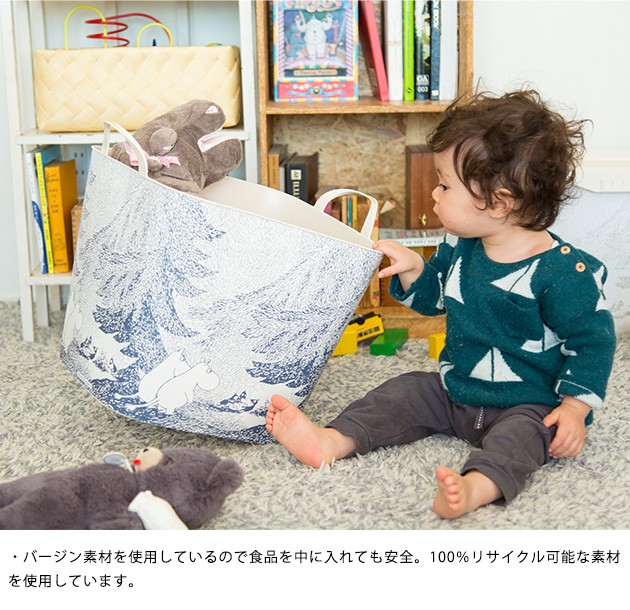 スタックストー バケット ムーミン おもちゃ箱 stacksto BAQUET M