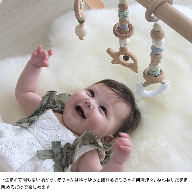 赤ちゃん おもちゃ 2ヶ月 4ヶ月 6ヶ月 木のおもちゃ HOPPL ホップル