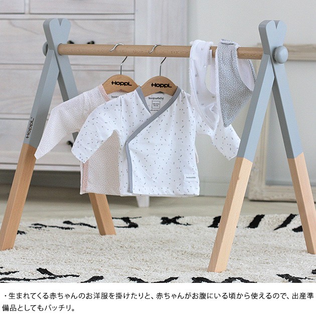 赤ちゃん おもちゃ 2ヶ月 4ヶ月 6ヶ月 木のおもちゃ HOPPL ホップル