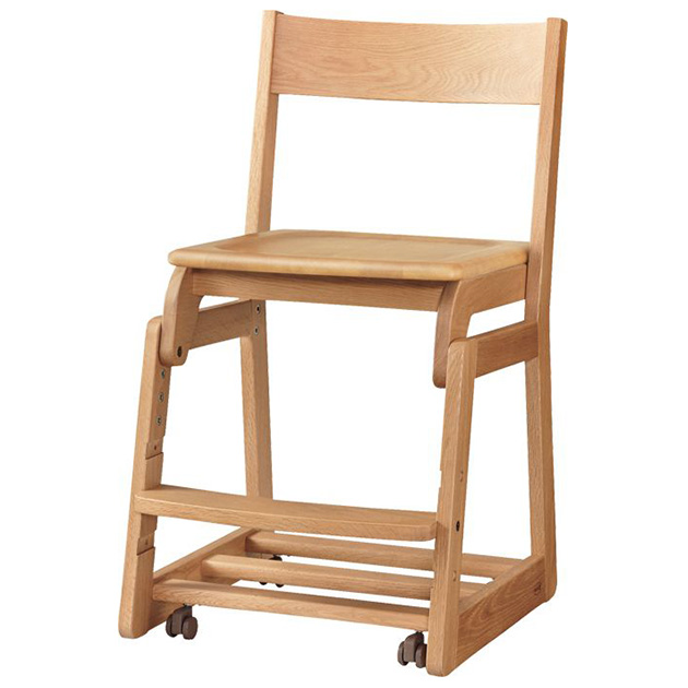 学習椅子 学習チェア 子ども 子供 日本製 浜本工芸 DSC-5300チェア オークムク板座 【ノベルティ対象外】の画像