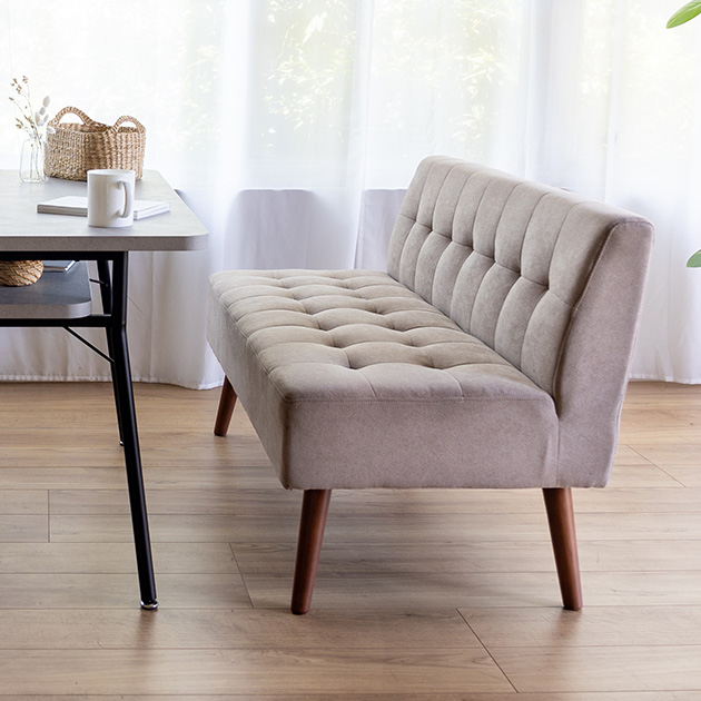 Mash マッシュ MILD 2P sofa ミルド 2Pソファ ソファー 2人掛け 肘掛けなし 肘なし おしゃれ 北欧 ローソファー 脚取り外し可能 