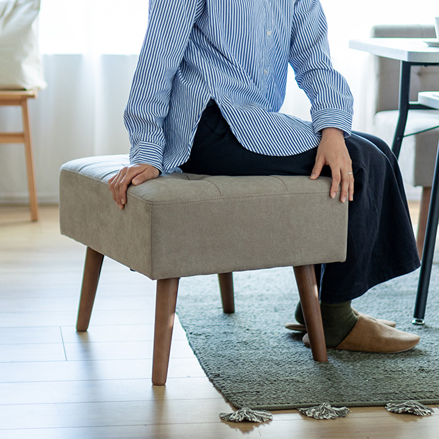 足置き スツール 脚付き ソファー Mash マッシュ MILD ottoman ミルド