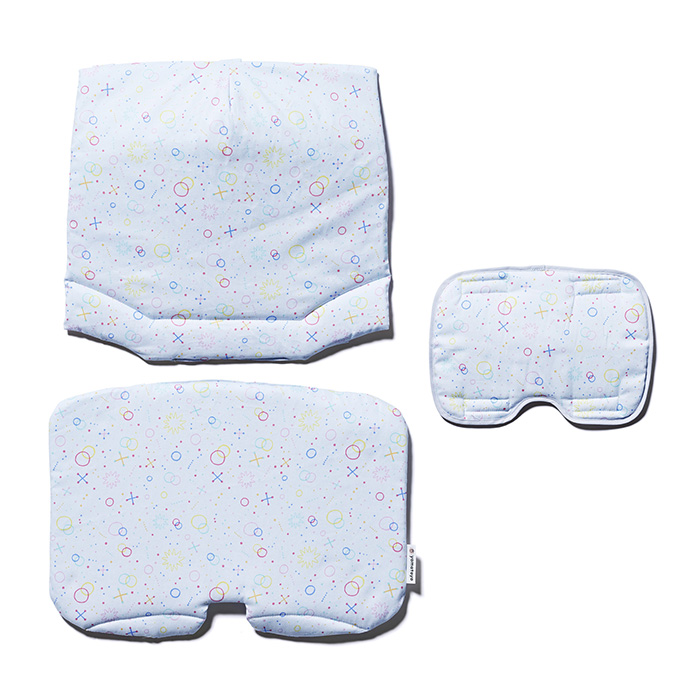ベビーチェア クッション 北欧 おしゃれ かわいい 大和屋 ヤマトヤ yamatoya アッフル ソルベ チェアクッション |  | 01