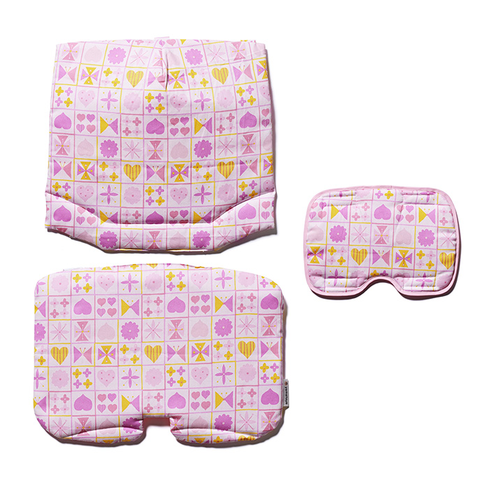 ベビーチェア クッション 北欧 おしゃれ かわいい 大和屋 ヤマトヤ yamatoya アッフル ソルベ チェアクッション |  | 04