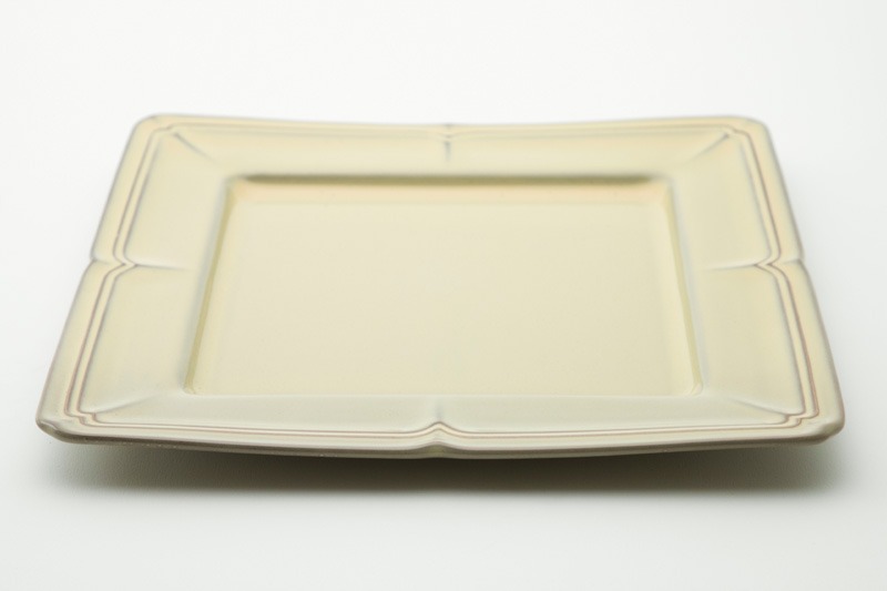 光洋陶器 食器 おしゃれ 四角皿 ラフィネ20cmスクエアプレート