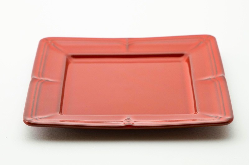 光洋陶器 食器 おしゃれ 四角皿 ラフィネ20cmスクエアプレート