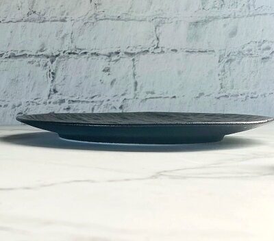 食器 お皿 大皿 ペトラブラック27cm丸皿 直径27cm PTプレート スレート