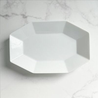 小田陶器 【送料無料】Oct-オクト-26.5八角プレート サイズ長辺26.5cm