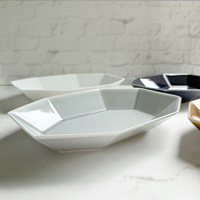 小田陶器 【送料無料】Oct-オクト-26.5八角プレート サイズ長辺26.5cm