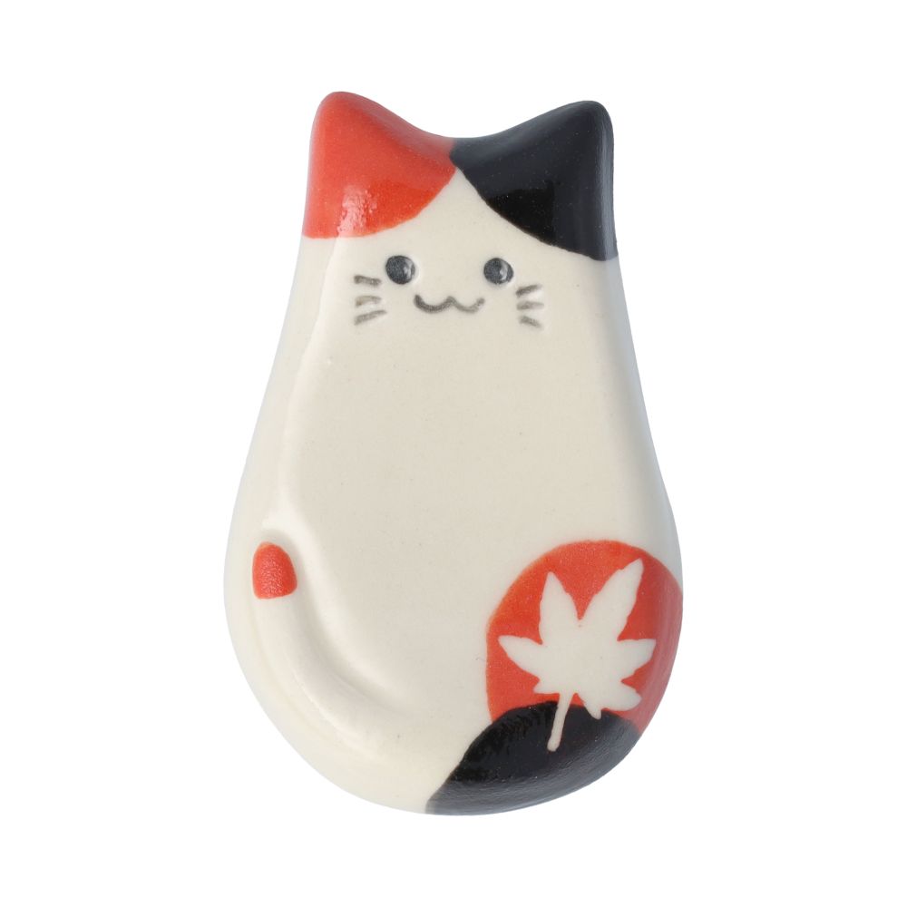 九谷焼 5種から選べる 猫の箸置き/遠藤 絢子 和食器 猫 ネコ はし