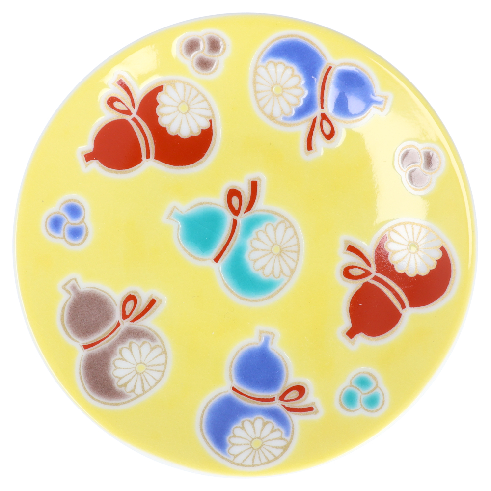 九谷焼 【新柄追加】九谷焼 全30種 縁起豆皿コレクション 吉祥 / 青郊