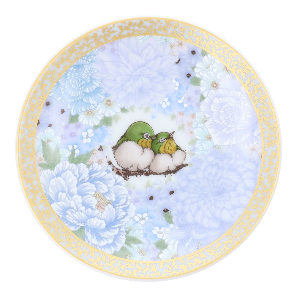 九谷焼、扇絵付、小皿、13枚 九谷焼 選べる20種類 九谷アート小皿 / Kutani Art 有名作家監修