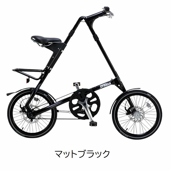 STRIDAストライダ　折りたたみ自転車　BLACK 春得セール)(店舗受取送料割引)ストライダ（STRIDA） 5.0