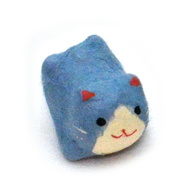 ちぎり和紙 ぷち猫 [卓上マスコット][合わせ買い対象] [CP2] : 人形の