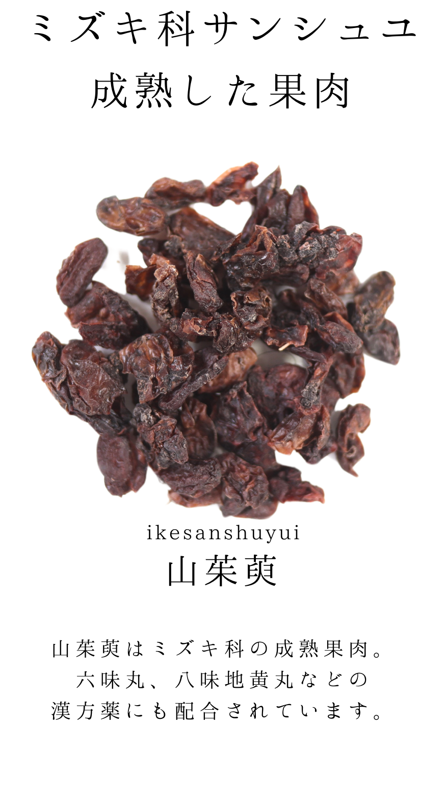 さんしゅゆ 500g 山茱萸 無添加 : 灯心堂漢方薬局Yahoo!ショップ