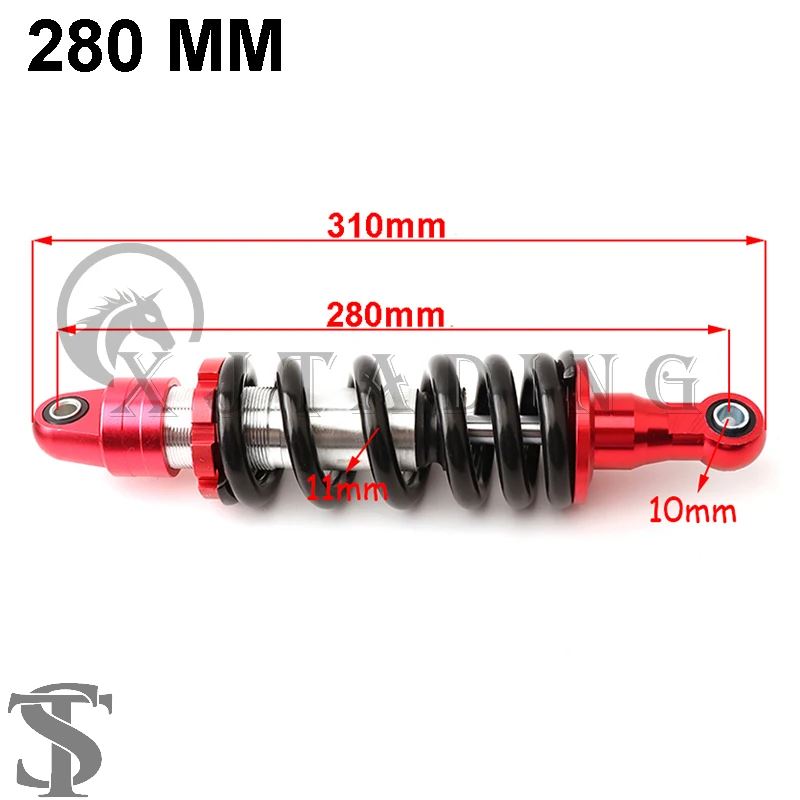 並行輸入品 バイク 260 MM/280 MM 10インチ ミッドマウントリア