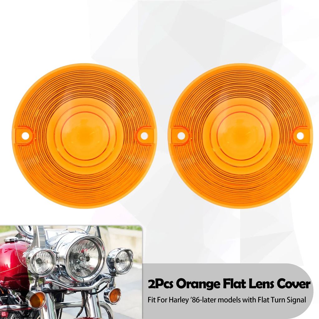 天正 K-057-2BR/HN3 並行輸入品】バイク 3 1/4 インチフラットウィンカーライトレンズ