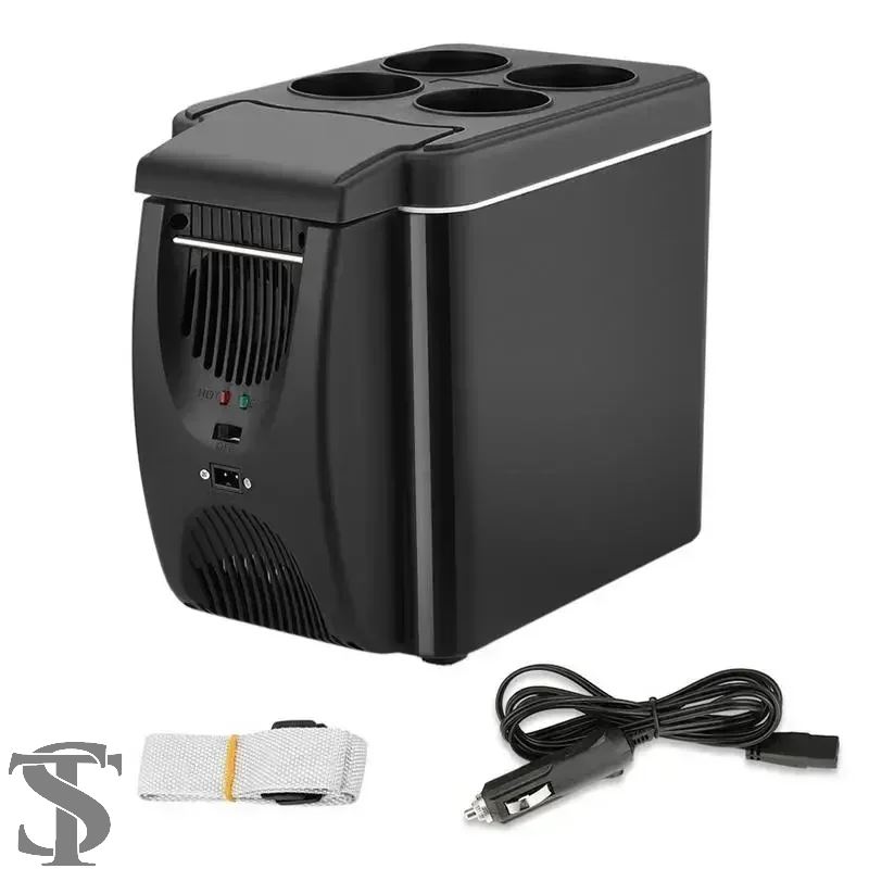 【並行輸入品】車用冷蔵庫 ミニ冷蔵庫 ポータブル冷凍庫 12V DC 冷蔵庫用プラグインクーラー REFRIGE 6L フルーツ用ペルチェ式クーラー | ブランド登録なし | 02