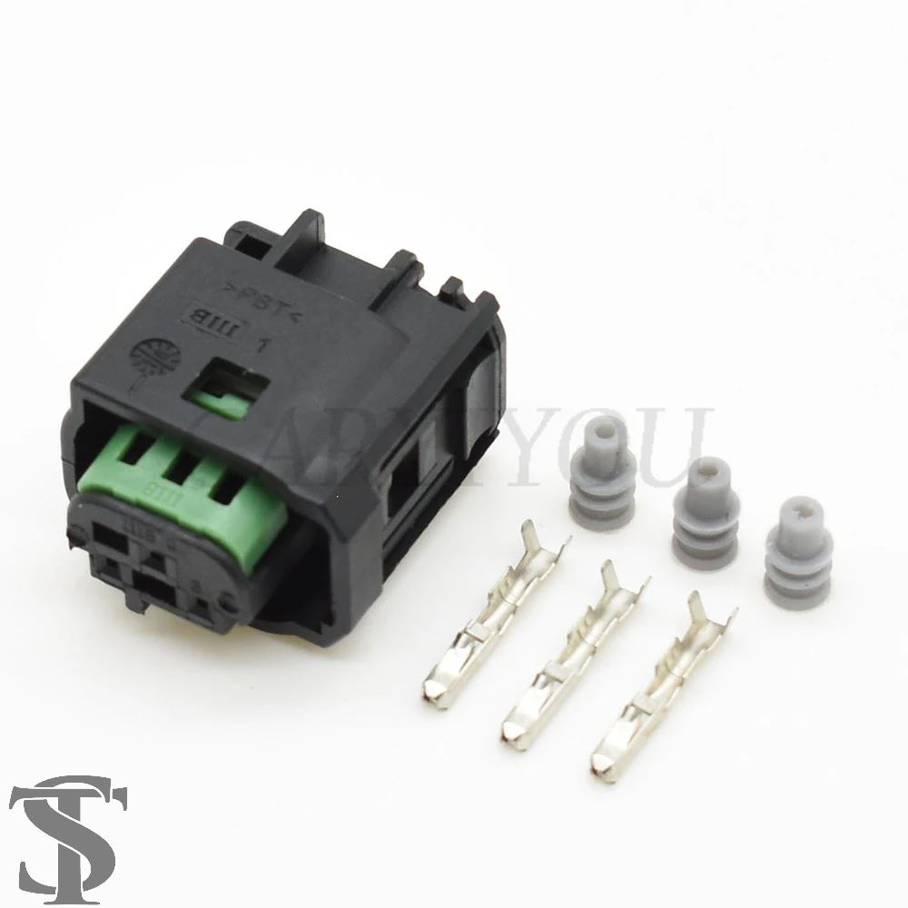 並行輸入品 1セット 3ピン オートレーダーセンサー アクセルペダルコネクタプラグ 968402-1 1-967642-1 9-967081 ...