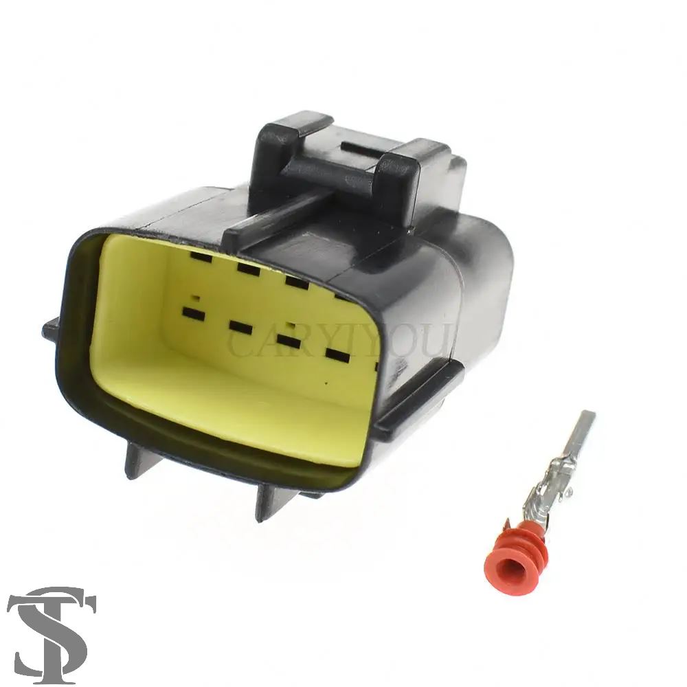 並行輸入品 1セット 10ピン 174657-2 自動車電線防水コネクタ 174655-2 174656-7 車用オスプラグ メスソケット ...