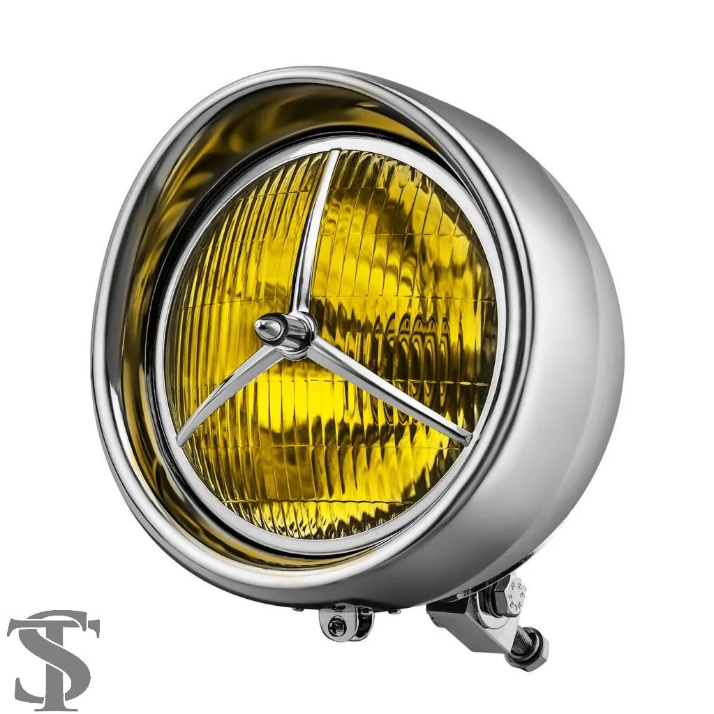 並行輸入品 7インチ LED クラシック カスタム ブリム トリム カバー