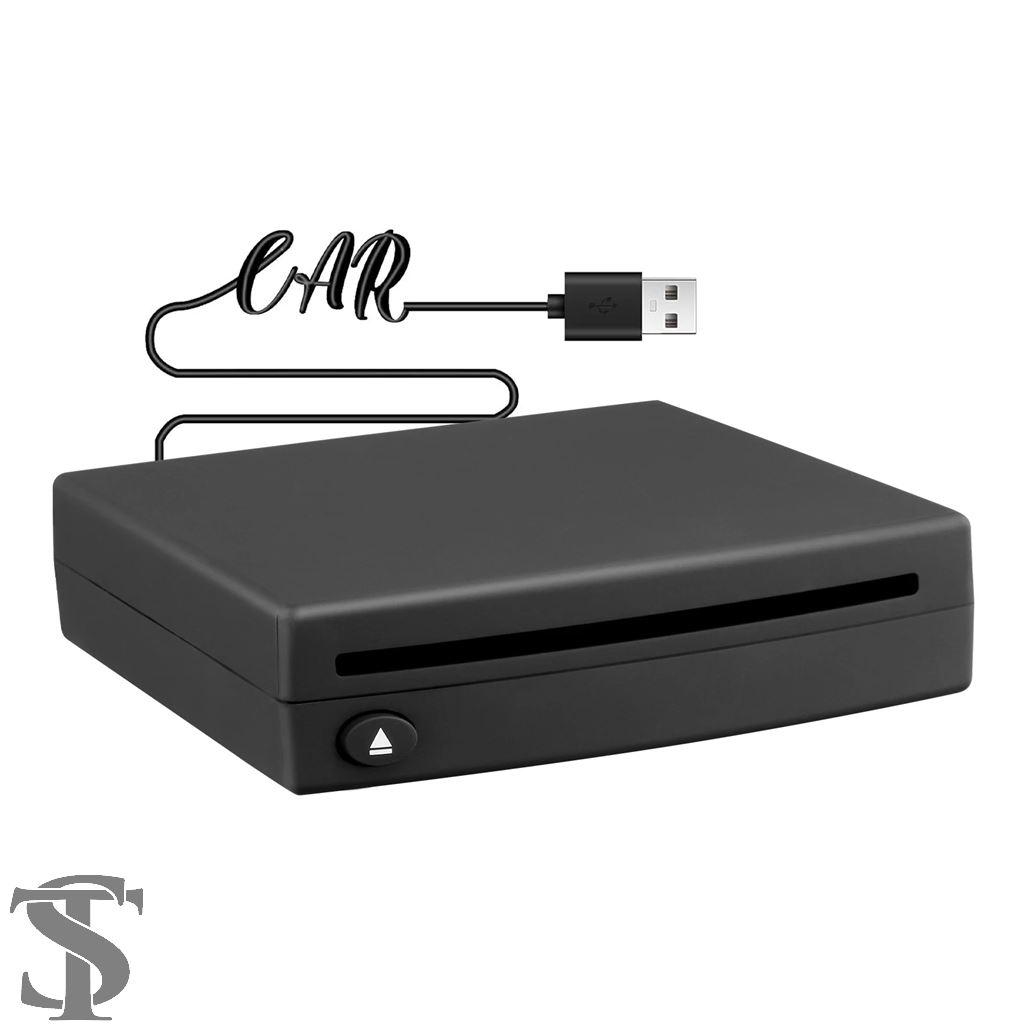 並行輸入品 車用CDドライブプレーヤー 外付けUSB CDプレーヤー 車用