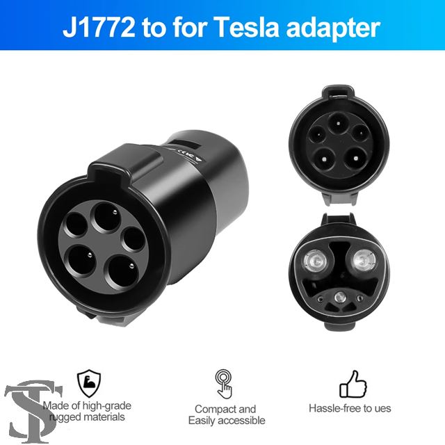 並行輸入品 電気自動車アダプター充電タイプ1 J1772 テスラモデルX Y 3