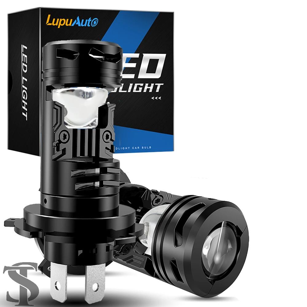 並行輸入品 BI H4 LED ミニプロジェクターレンズ 1:1 ヘッドライト