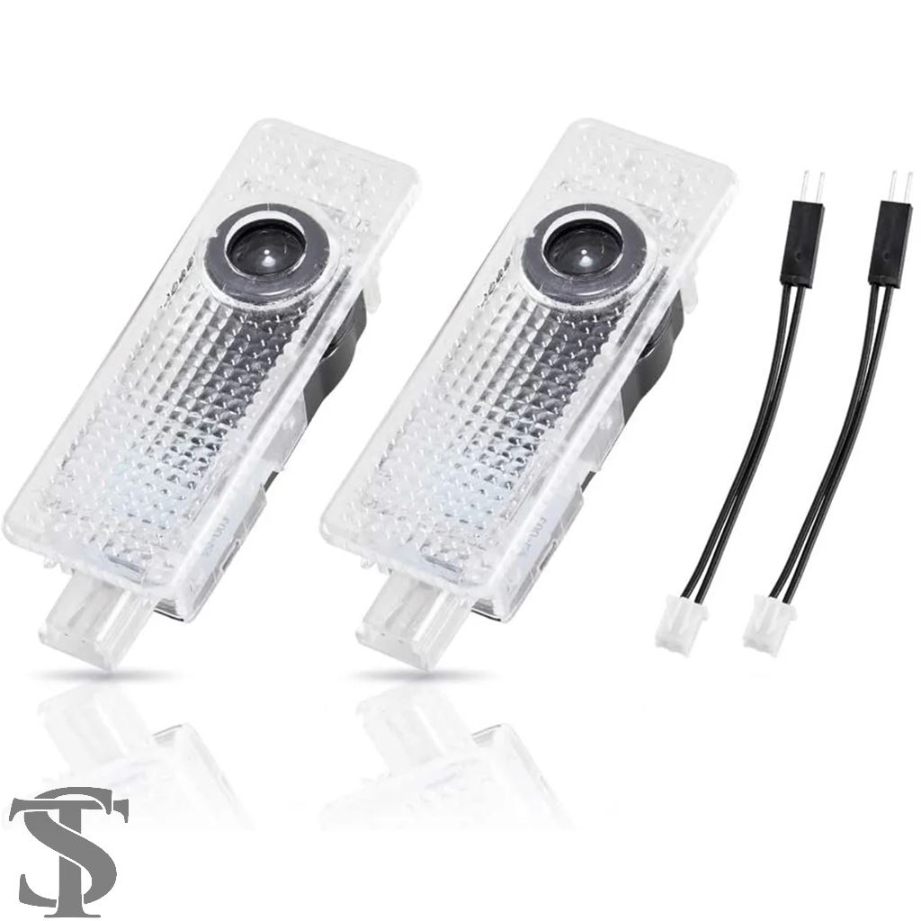 2 個 LED プロジェクターライトドアウェルカムランプカーアクセサリーミニクーパー ONE S JCW R55 R56 R50 R53 R60 F55 F56 同胞 | ブランド登録なし | 01