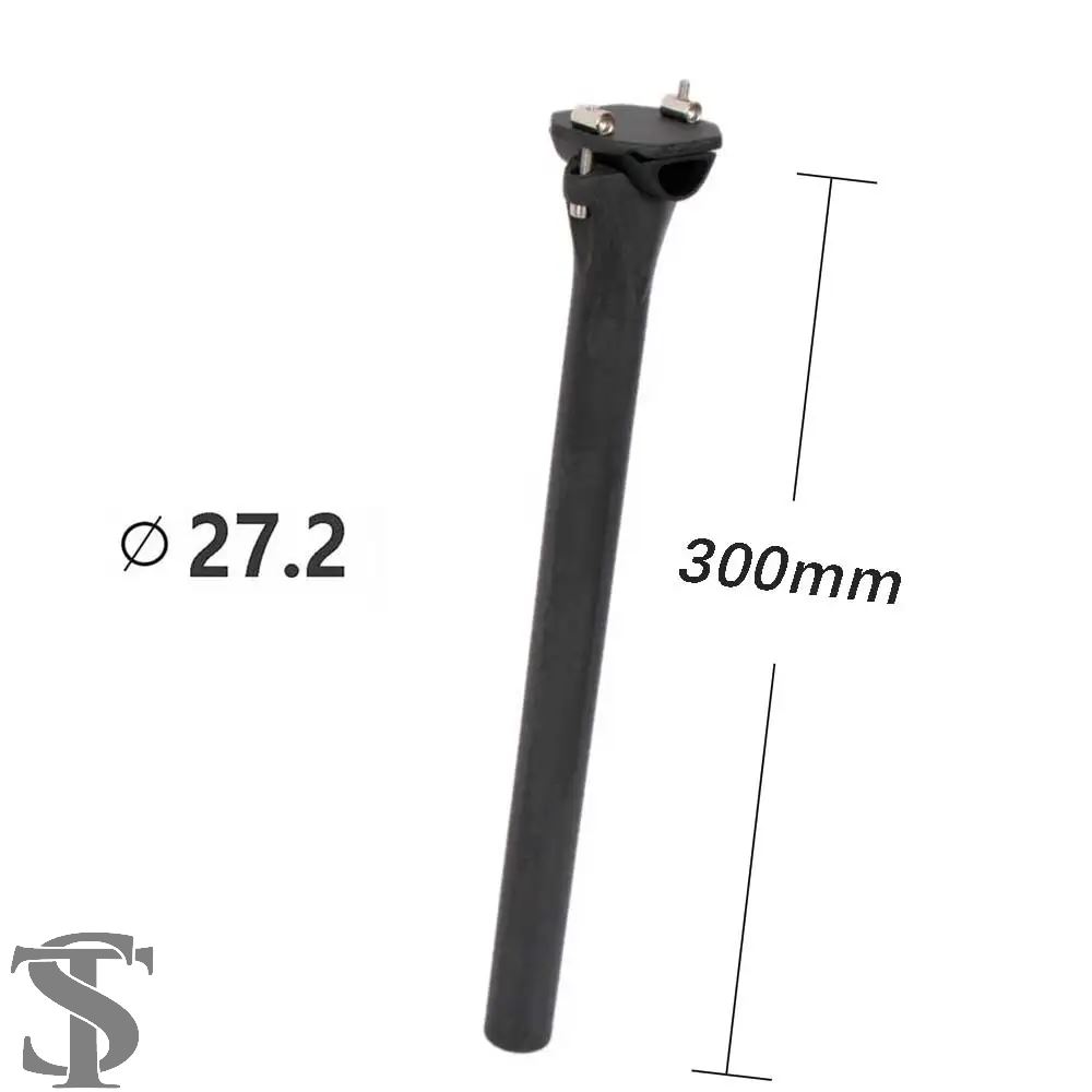並行輸入品 カーボンシートポスト カーボン 27.2/30.9/31.6MM MTB