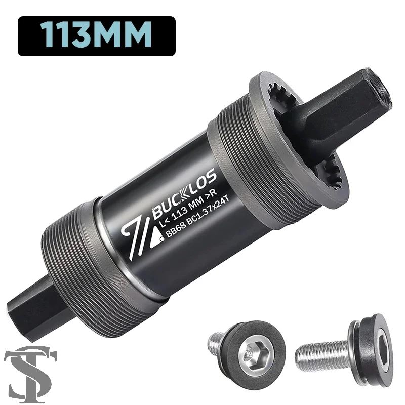 並行輸入品 BUCKLOS スクエアテーパーボトムブラケット BSA 68MM 80MM