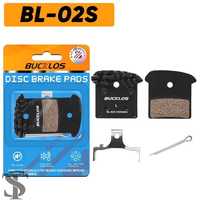 並行輸入品 BUCKLOS セラミック油圧ブレーキパッド 放熱 自転車用