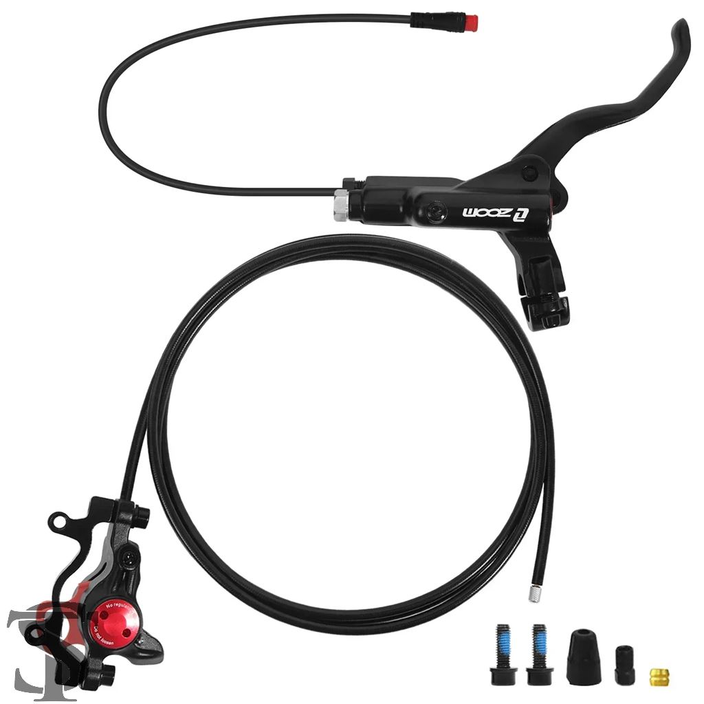 並行輸入品 ズーム 自転車用油圧ブレーキセット 1100/1850MM 2ピストン