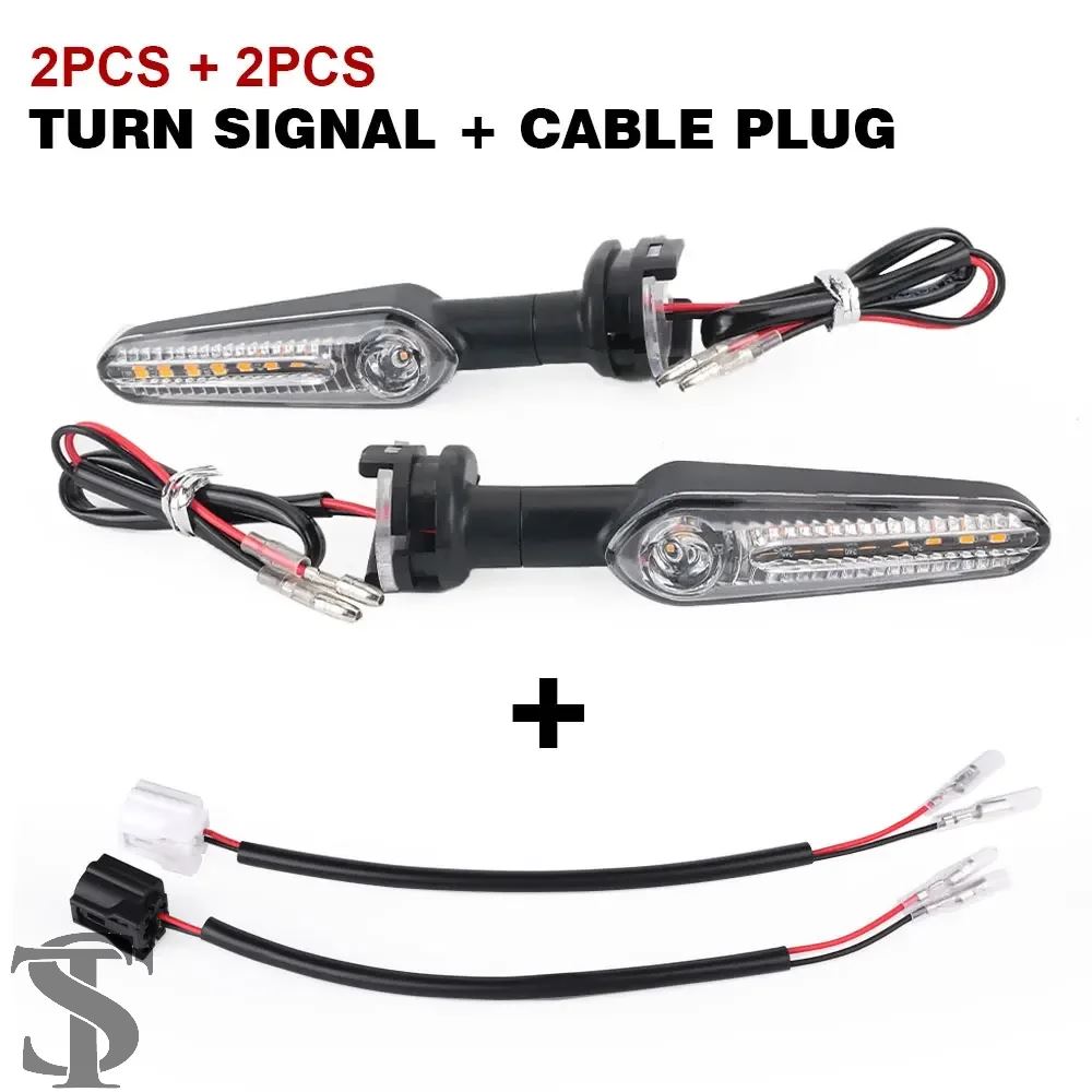 LED ウィンカー流れる光ヤマハ MT03 MT25 MT10/SP YZF R3 XSR 700/900 バイク点滅インジケータ方向フラッシャー | ブランド登録なし | 04