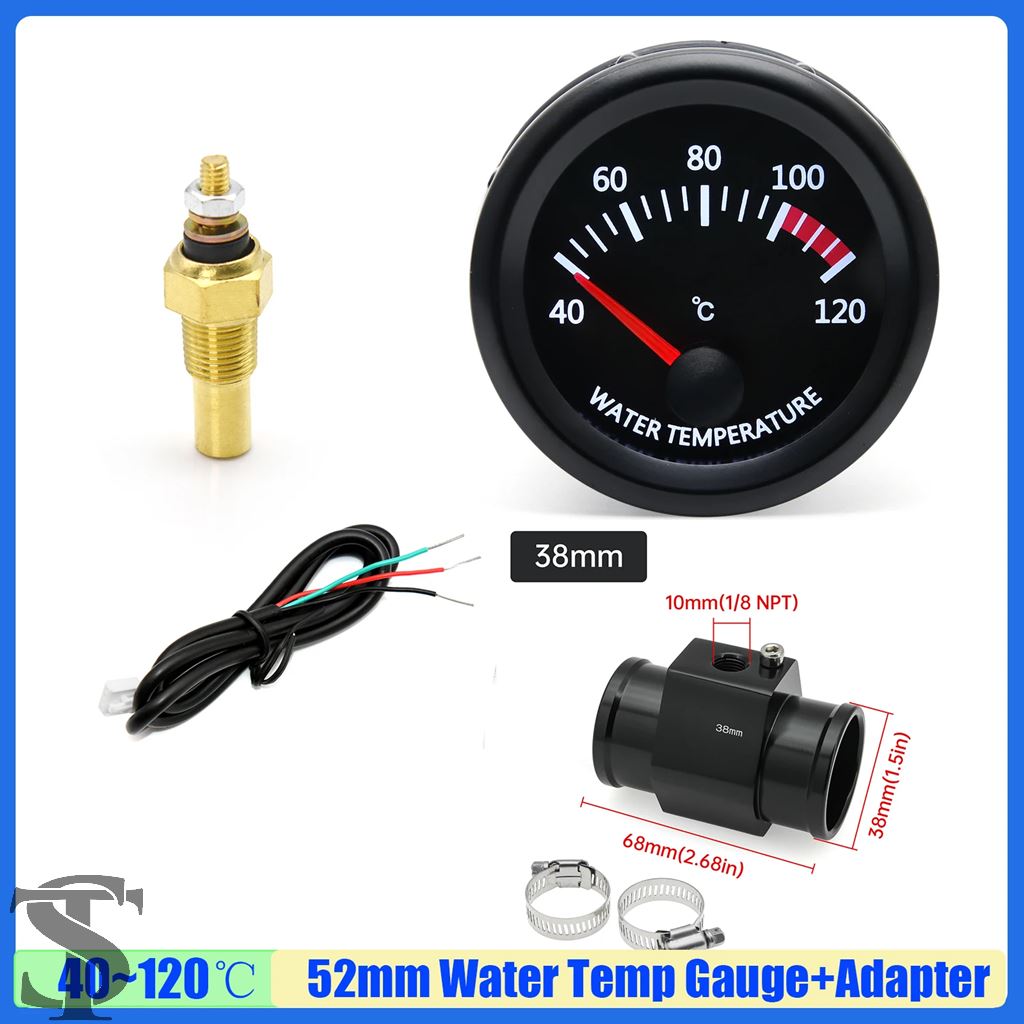 並行輸入品 2''52 MM水温計 40 ? 120 ℃ 水温センサー水温ジョイント