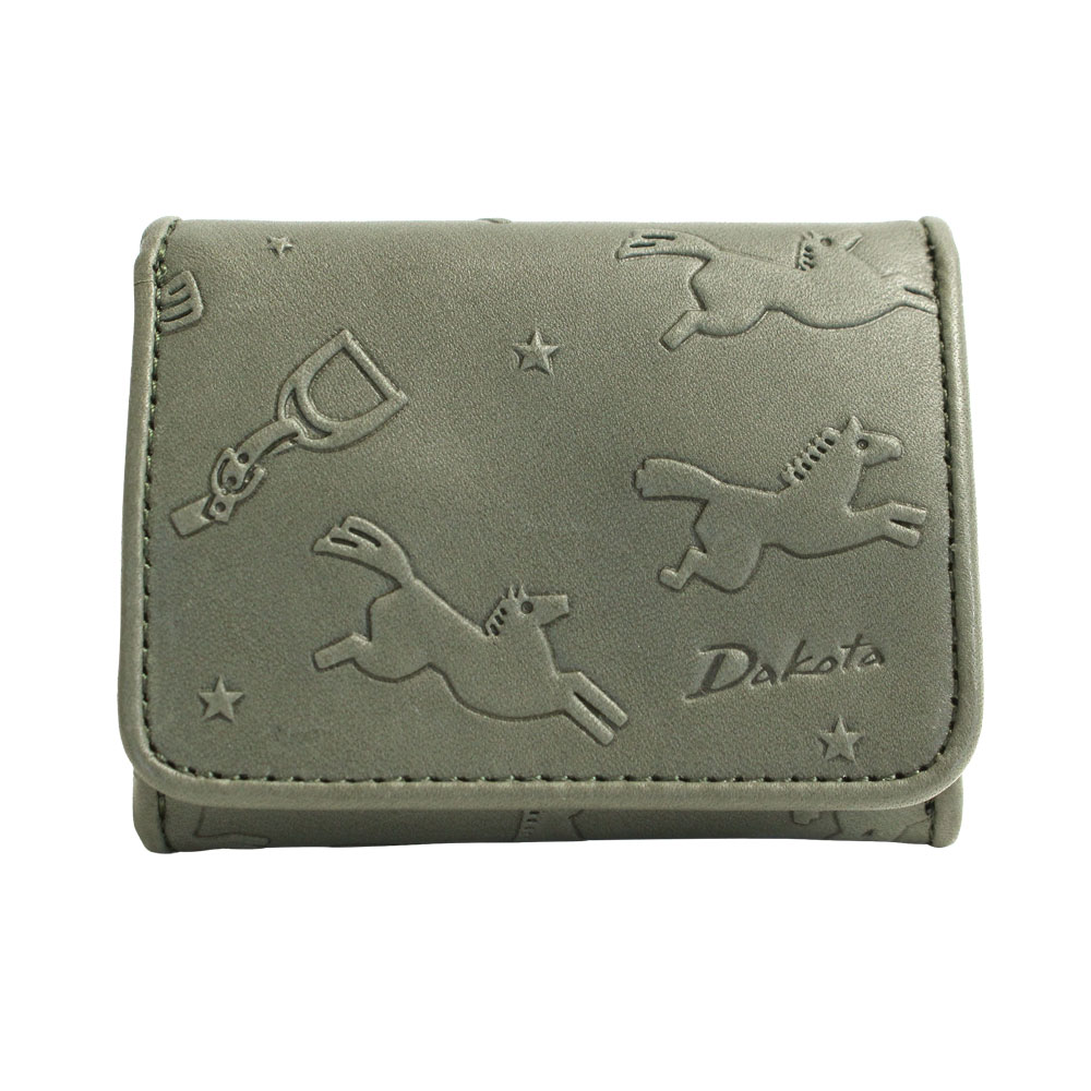【無料ラッピング可】ダコタ カバロ 三つ折り財布 Dakota 0031383 型押し 軽量  小さ...