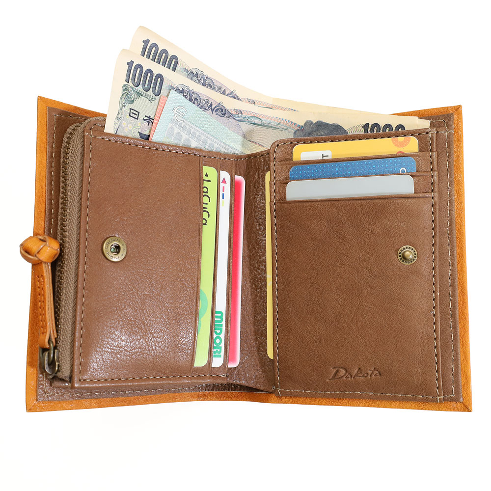 Dakota ピアッタ 二つ折り財布 0031531